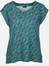 Bild 1 von Damen Shirt mit Alloverprint Blau