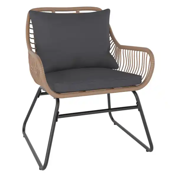 Bild 3 von Balkonmöbel-Set Willmar 3-teilig Polyrattan Beige