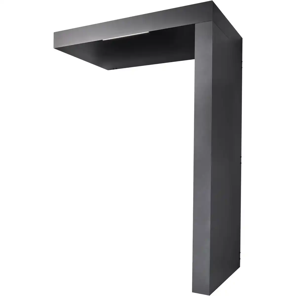 Bild 3 von Gutta Rechteckvordach BS PLUS Anthrazit 160 x 90 cm Seite Rechts