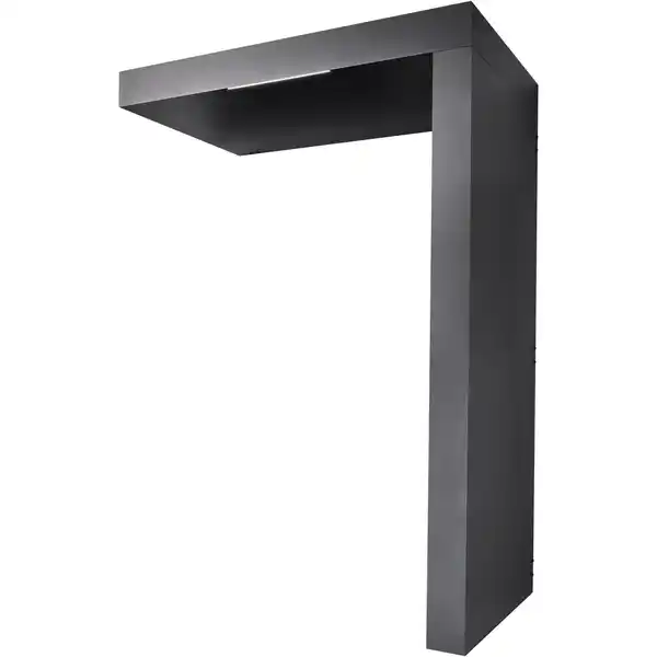 Bild 3 von Gutta Rechteckvordach BS PLUS Anthrazit 160 x 90 cm Seite Rechts