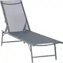 Bild 1 von Sonnenliege Casma Stahl Polyester Grau