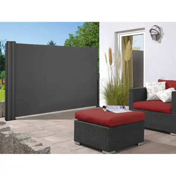 Bild 2 von Seitenmarkise Cordoba 2-seitig je 3x1,5m Anthrazit