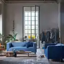 Bild 3 von KLIPPAN Bezug 2er-Sofa, hellblau