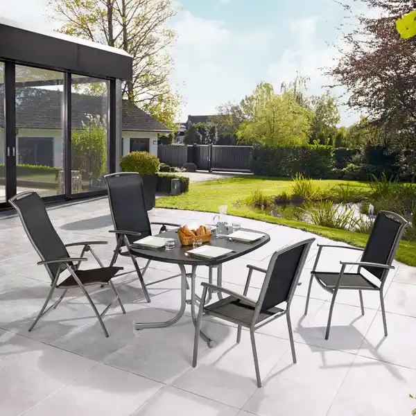 Bild 2 von Gartentisch Vigo Rechteckig Grau 70 cm x 110 cm