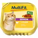 Bild 1 von MultiFit Nassfutter Katze Senior, in Gelee, Huhn 16x100 g