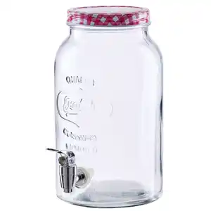 Getränkespender 3,5 Liter mit Hahn und Deckel