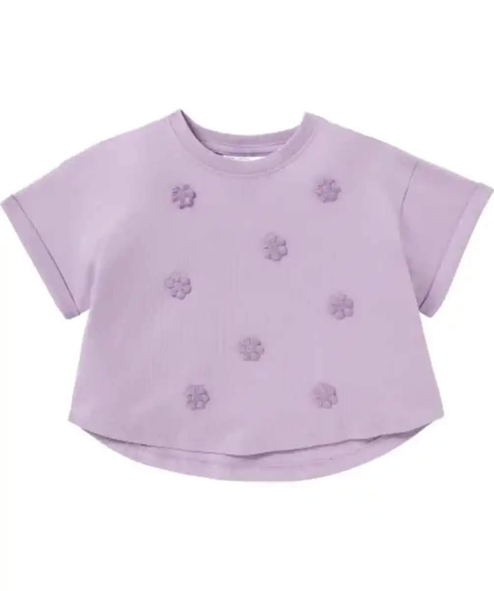 Bild 1 von T-Shirt mit Blumen, lila