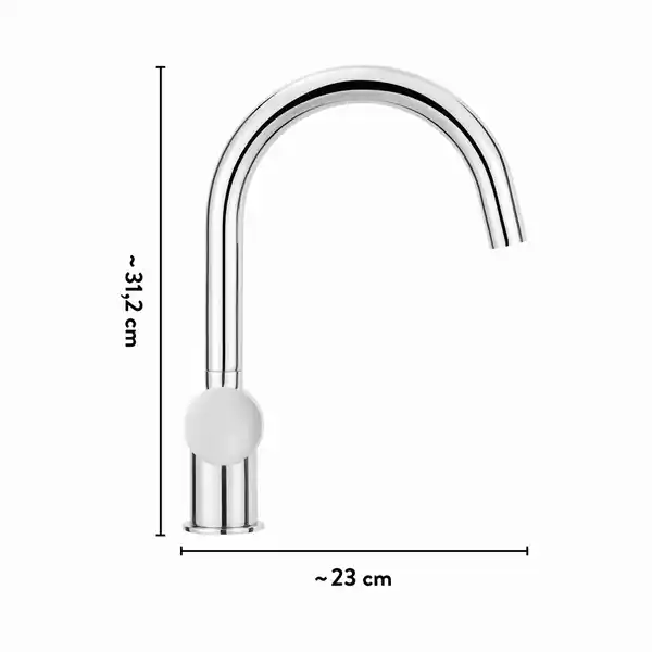 Bild 3 von baliv Niederdruck-Küchenarmatur KI-5150 N Chrom