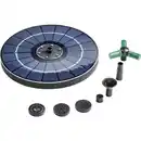 Bild 1 von GERMANIA® Solar Springbrunnen mit LED und Rotation