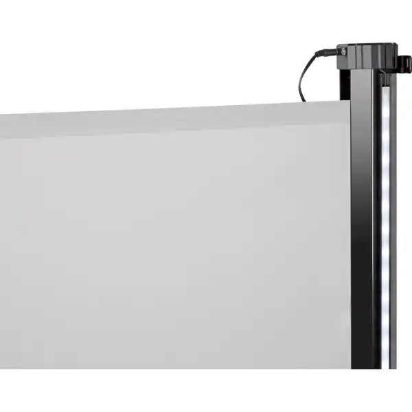 Bild 4 von Seitenmarkise Livingston 3x1,5m Silbergrau mit LED-Leiste