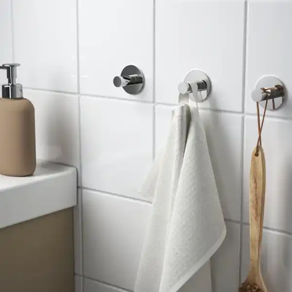 Bild 2 von SKOGHALL Haken, selbstklebend, verchromt