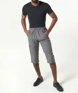Cargohose in 3/4-Länge, grau