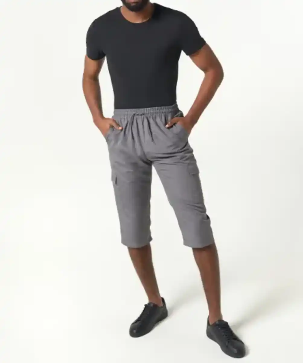 Bild 1 von Cargohose in 3/4-Länge, grau