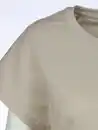 Bild 3 von Damen Shirt mit abgeschrägten Ärmeln Beige