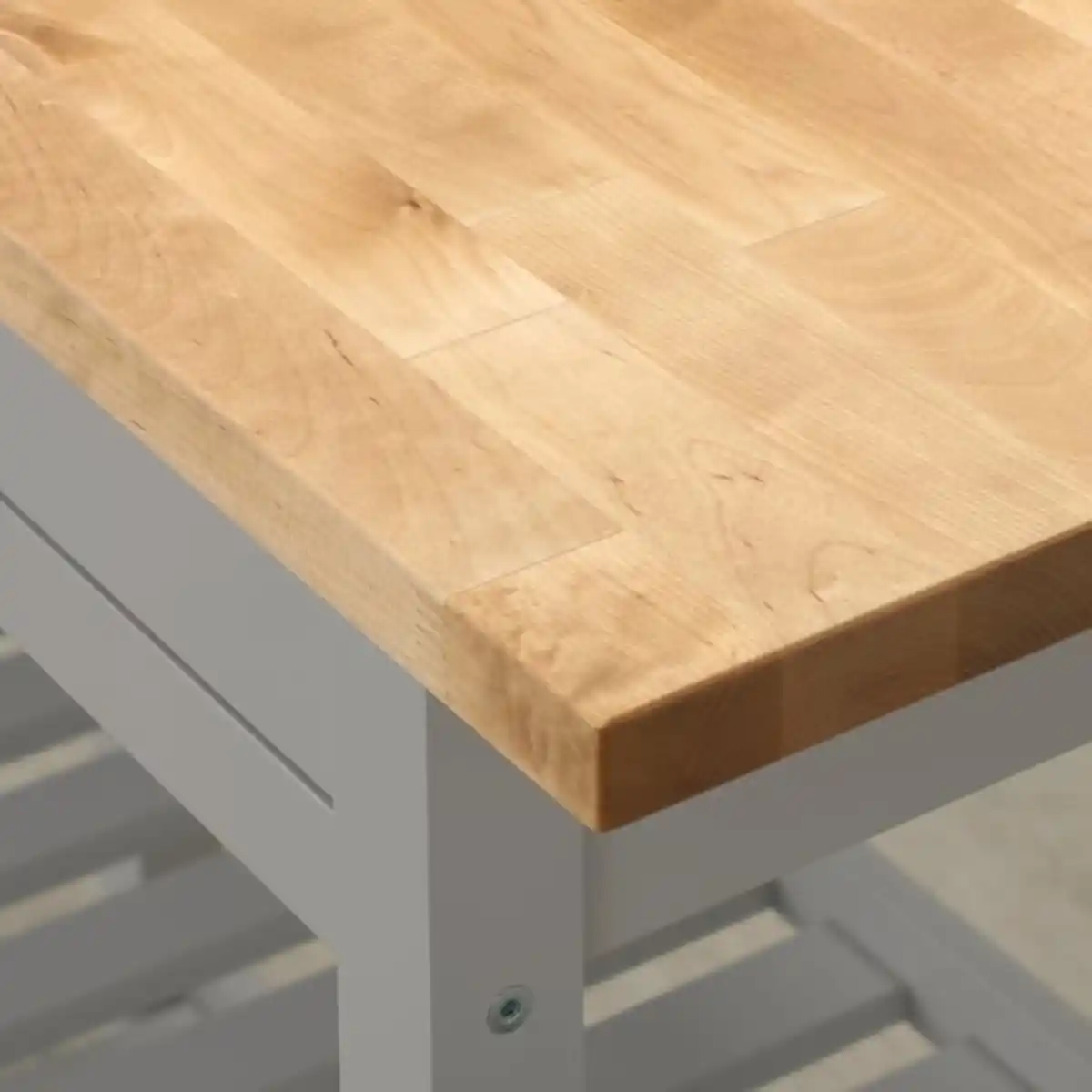 Bild 4 von FÖRHÖJA Servierwagen, Birke/grau, 100x43 cm