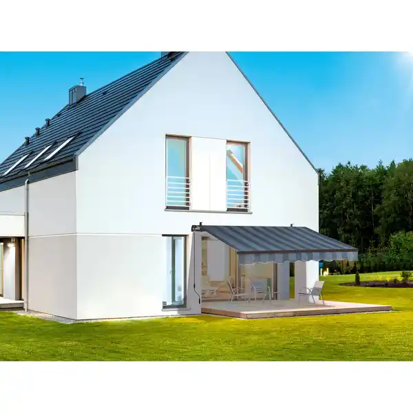 Bild 3 von Gelenkarmmarkise Aventura 3x2m Blau-Grau