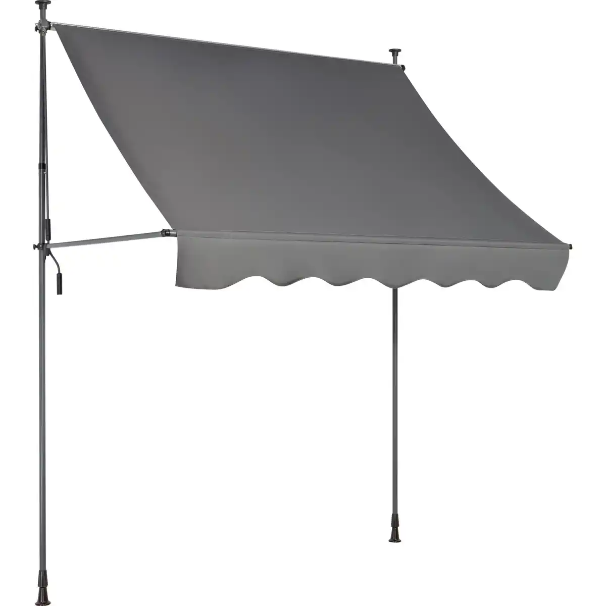 Bild 4 von Renville Fallarmmarkise 2x1,5m Anthrazit mit LED-Beleuchtung