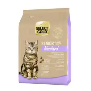 SELECT GOLD Sterilised Senior Geflügel und Reis 2x2,5 kg