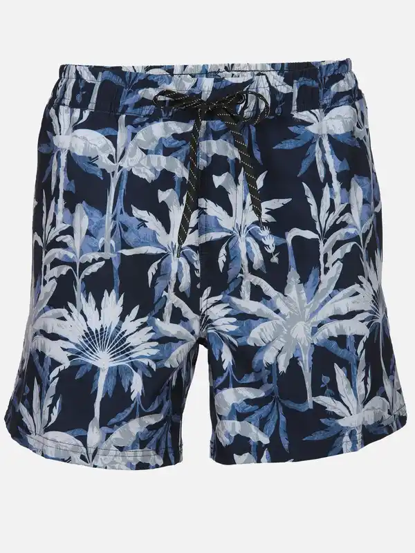 Bild 1 von Herren Badehose mit Print Blau