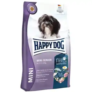 HAPPY DOG fit & vital Trockenfutter Hund Senior, Mini 800 g