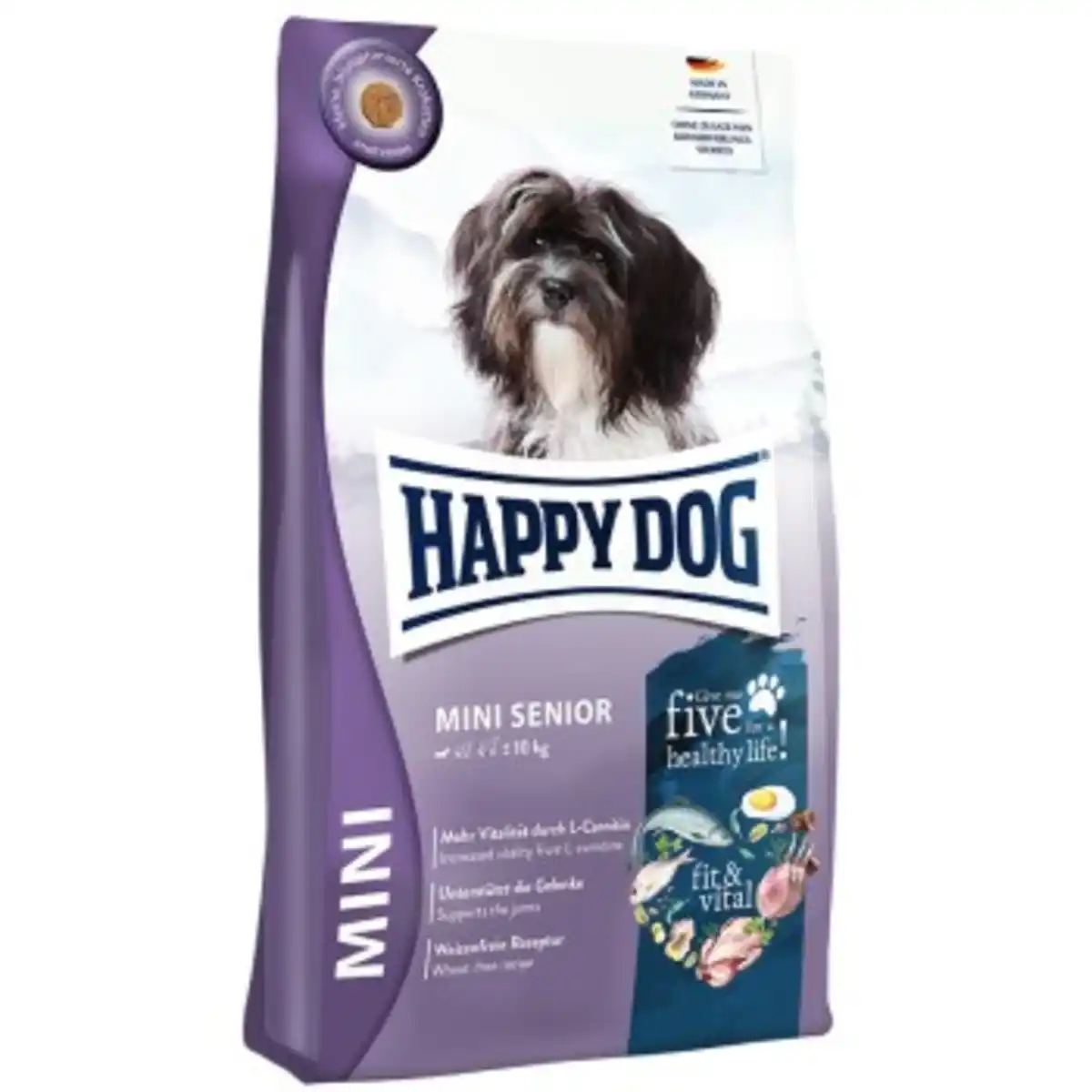 Bild 1 von HAPPY DOG fit & vital Trockenfutter Hund Senior, Mini 800 g