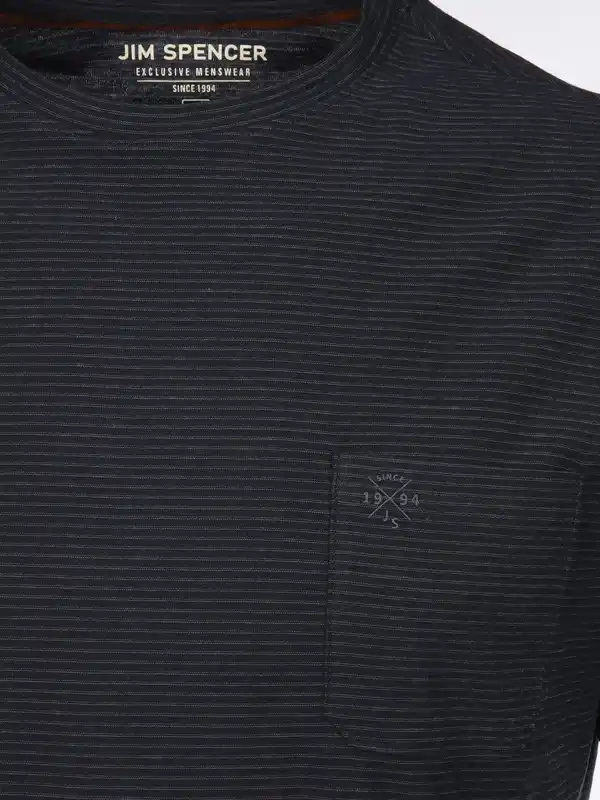 Bild 3 von Herren T-Shirt mit Brusttasche Blau