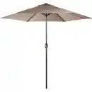 Bild 1 von Sonnenschirm Ø 250 cm taupe aus Aluminium