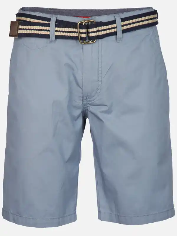 Bild 1 von Herren Chino Bermuda mit Gürtel Blau