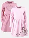 Bild 1 von Mädchen Kleider 2er Pack mit Print Rosa