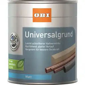 OBI Universalgrund Weiß matt 2 l
