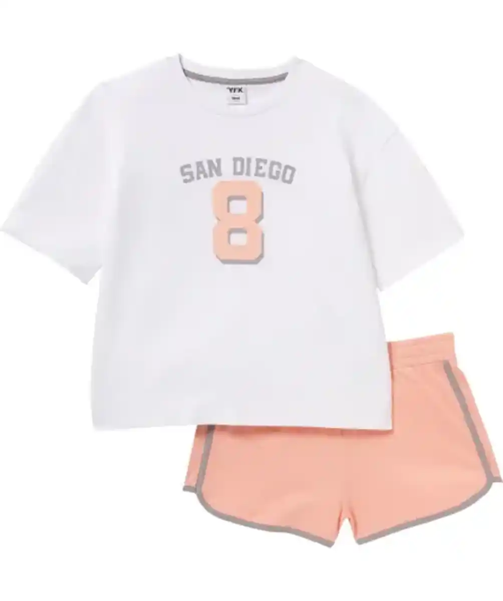 Bild 1 von Kurzer Pyjama, weiß