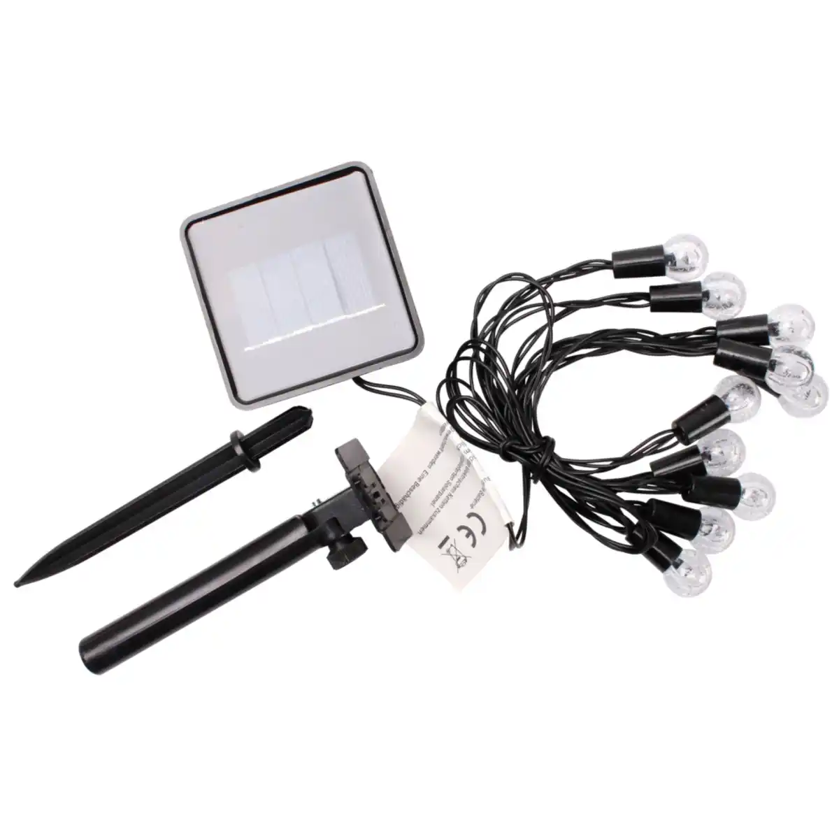 Bild 1 von Solar-Party-Lichterkette, 2,35 m, mit 10 warmweißen Lämpchen