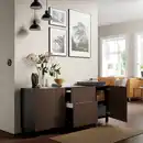 Bild 4 von BJÖRKÖVIKEN Tür/Schubladenfront, braun gebeiztes Eichenfurnier, 60x38 cm