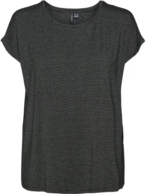 Bild 1 von Vero Moda VMLAVA PLAIN SS TOP L Shirt Schwarz
