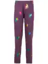 Bild 1 von Mädchen Leggings mit Einhorn-Alloverprint Lila