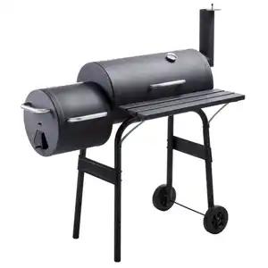 Smoker mit 2 Grillzonen und Temperaturanzeige