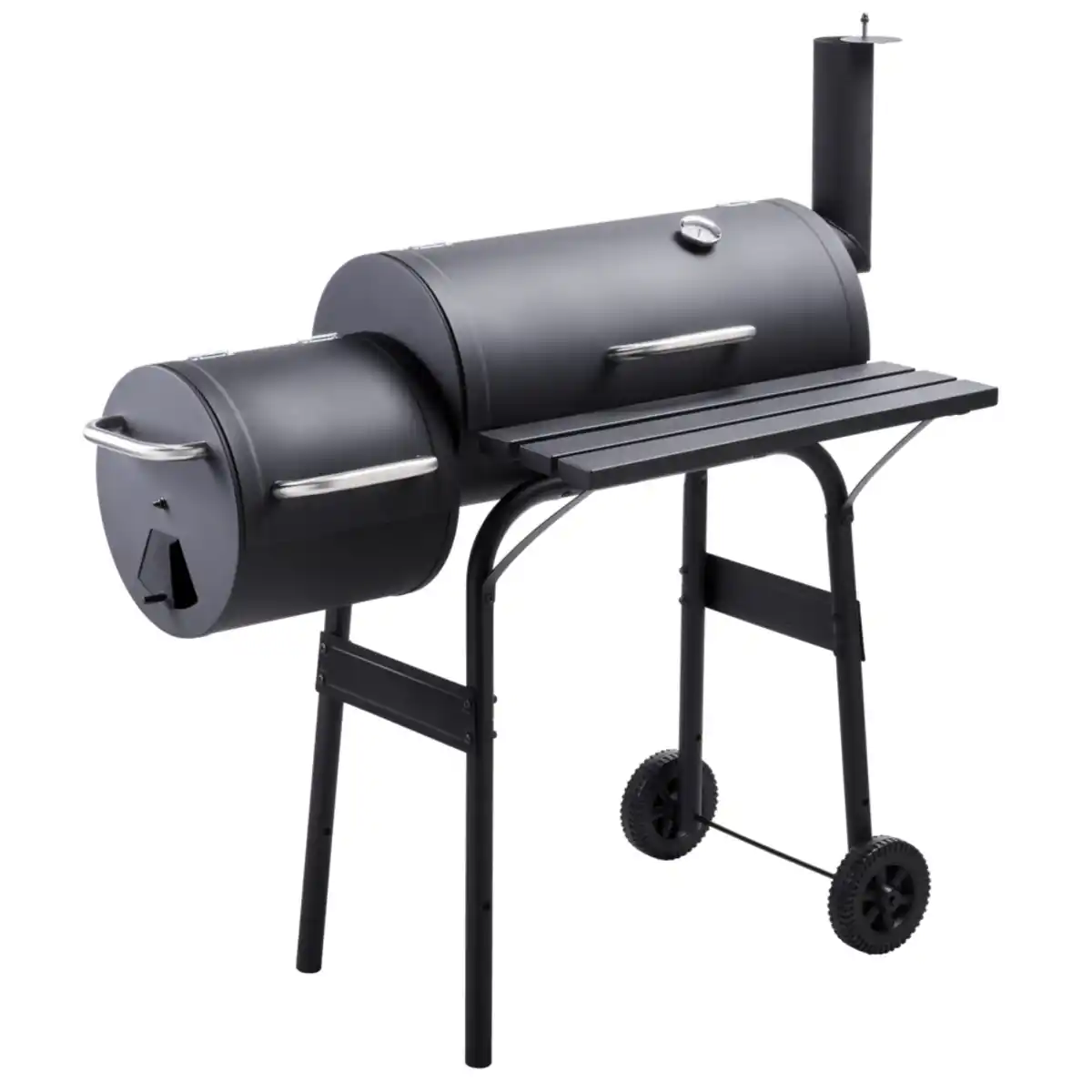 Bild 1 von Smoker mit 2 Grillzonen und Temperaturanzeige