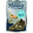 Bild 1 von MOMENTS Soup Nassfutter Katze Adult, Huhn und Thunfisch 12x40 g