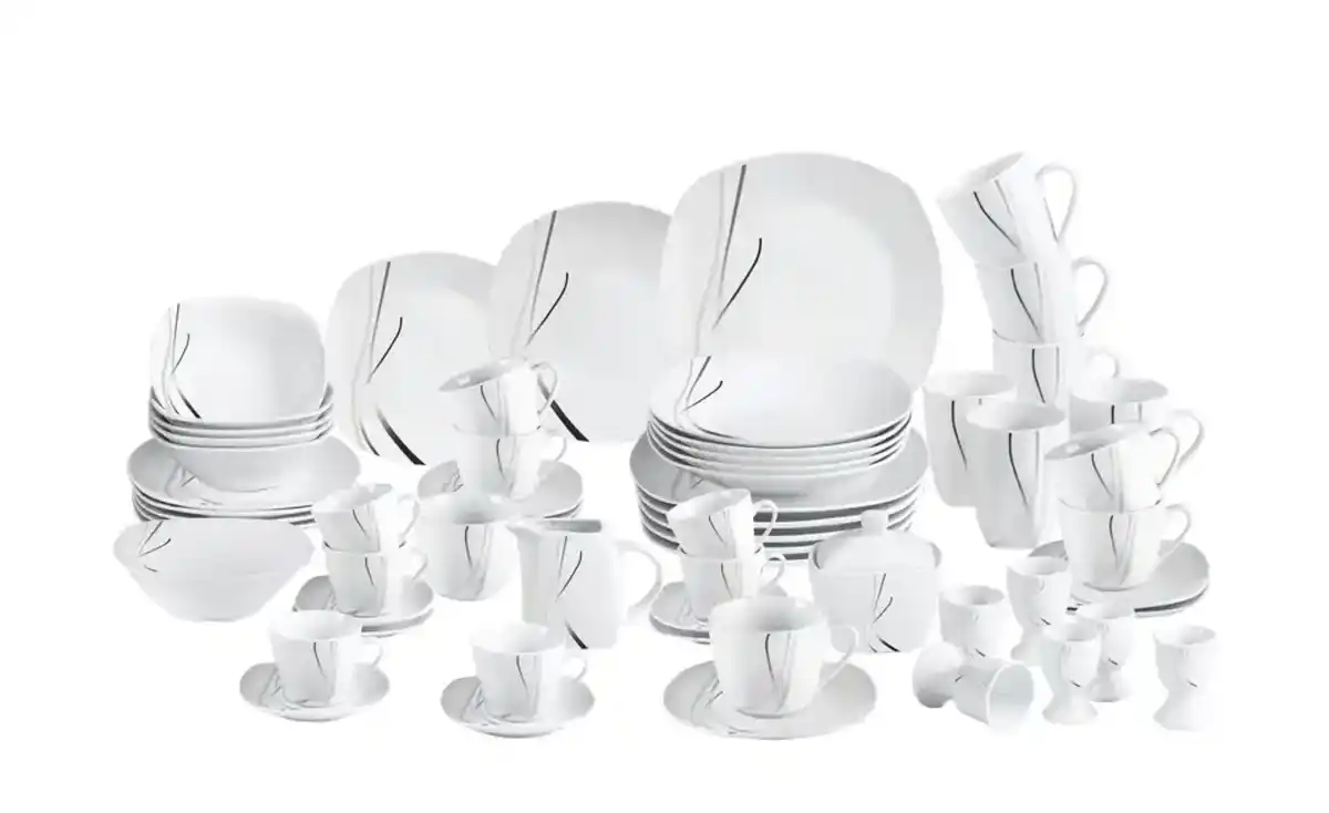 Bild 1 von KHG Kombiservice, 62-teilig Valentina