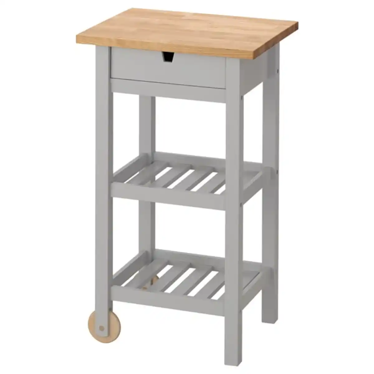 Bild 1 von FÖRHÖJA Servierwagen, Birke/grau, 53x43 cm