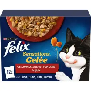 Felix Sensations Gelees 12x85g Geschmacksvielfalt vom Land