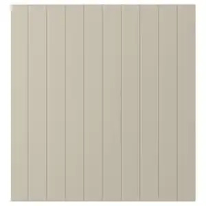 SUTTERVIKEN Tür, graubeige, 60x64 cm