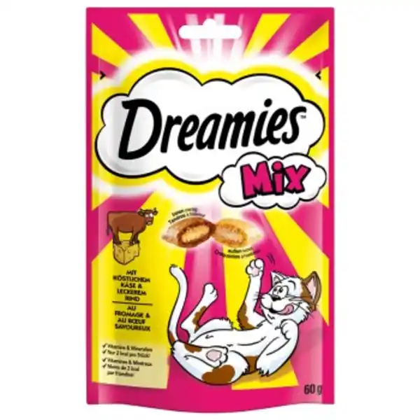 Bild 1 von Dreamies Mix 6x60g Käse und Rind