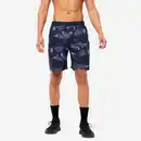 Bild 1 von DOMYOS Shorts mit Reissverschlusstaschen - blau