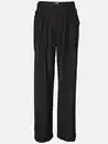Bild 1 von Damen Bundfaltenhose sommerlich Schwarz