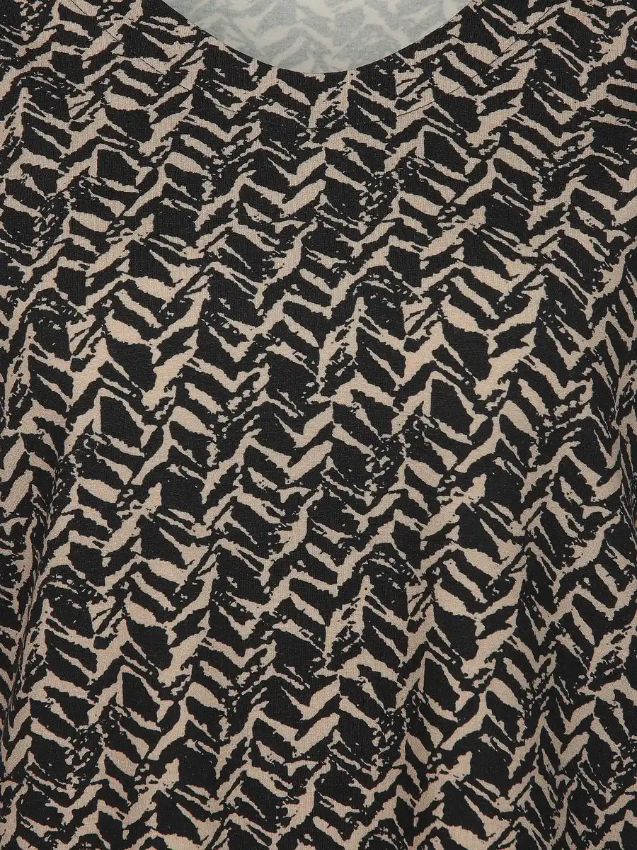 Bild 3 von Damen Shirt mit Alloverprint Beige