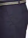 Bild 3 von Herren Chino Bermuda mit Gürtel Marine