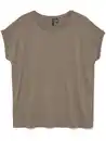 Bild 1 von Vero Moda VMLAVA PLAIN SS TOP L Shirt Braun