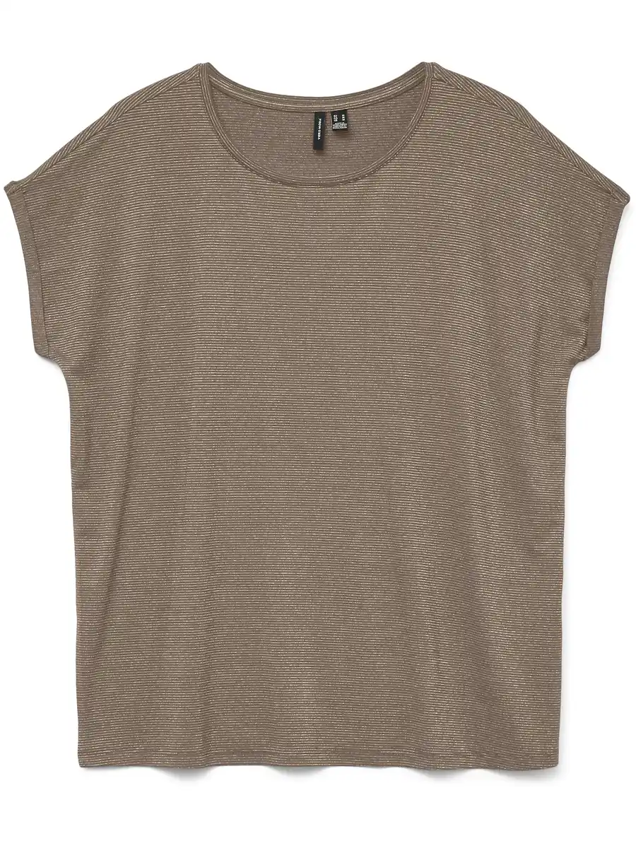Bild 1 von Vero Moda VMLAVA PLAIN SS TOP L Shirt Braun