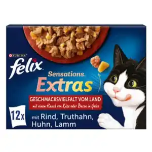 Felix Sensations Extras Gelees 12x85g Geschmacksvielfalt vom Land
